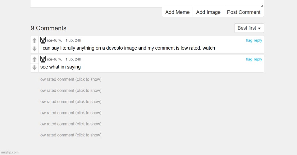 made w/ Imgflip meme maker