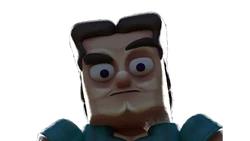 freaky steve Blank Meme Template