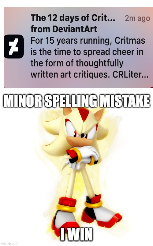 Christmas* | image tagged in minor spelling mistake hd | made w/ Imgflip meme maker