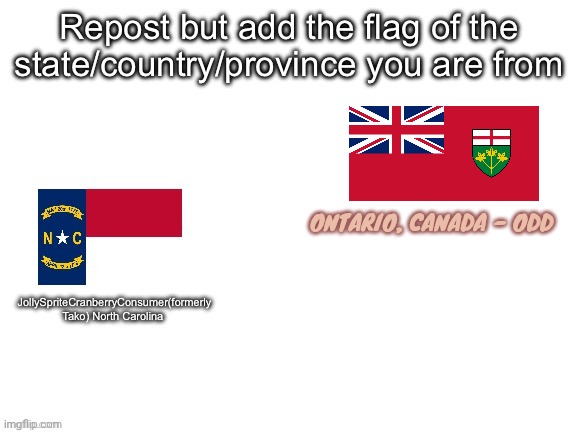 ONTARIO, CANADA - ODD | made w/ Imgflip meme maker