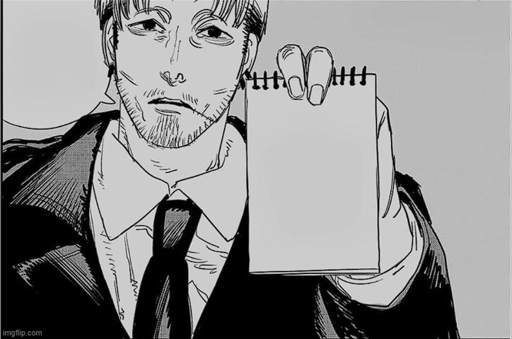 "Makima is listening" but the template is fully empty | image tagged in makima is listening but the template is fully empty | made w/ Imgflip meme maker