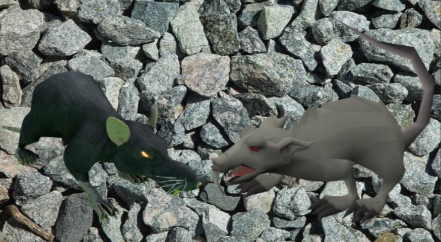 Rat vs Rat Blank Meme Template