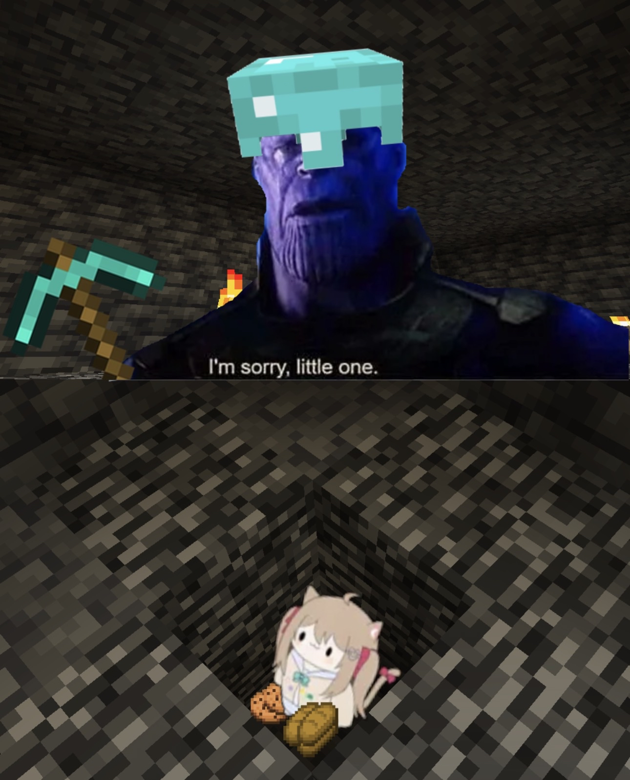 High Quality I'm sorry little one Blank Meme Template