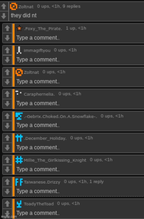 who up typing they comment | made w/ Imgflip meme maker