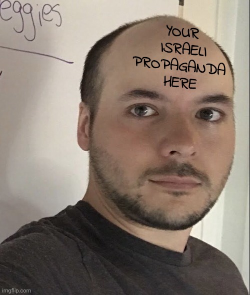 $7000.⁰⁰ | YOUR 
ISRAELI
PROPAGANDA 
HERE | image tagged in tim pool bald | made w/ Imgflip meme maker