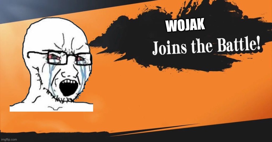 Smash Bros. | WOJAK | image tagged in smash bros | made w/ Imgflip meme maker