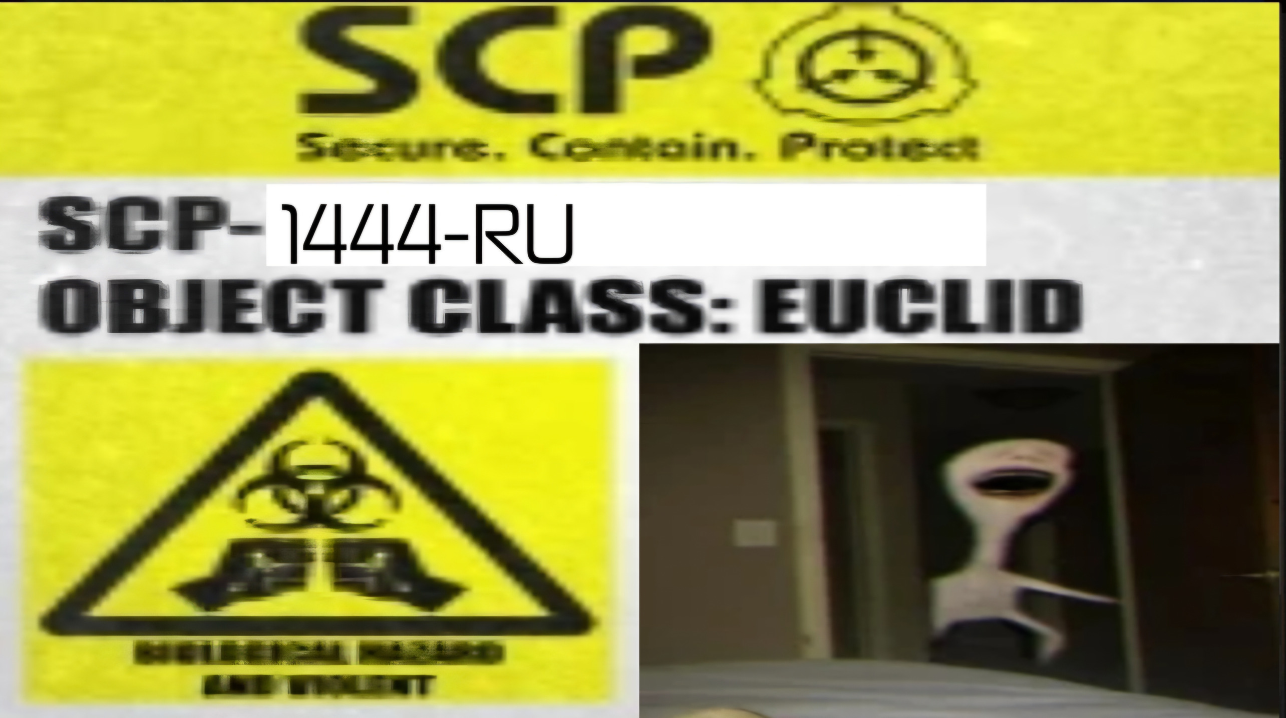 SCP-1444-RU Blank Meme Template