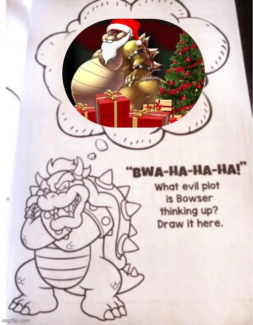 What evil plot is Bowser thinking up | image tagged in what evil plot is bowser thinking up | made w/ Imgflip meme maker