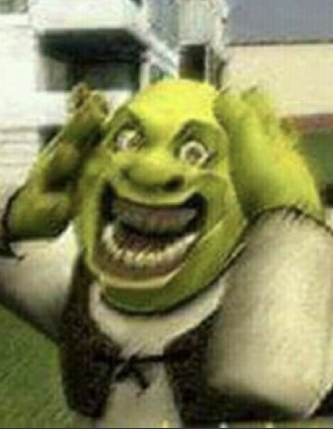 SHREK @pisikediofficial Blank Meme Template