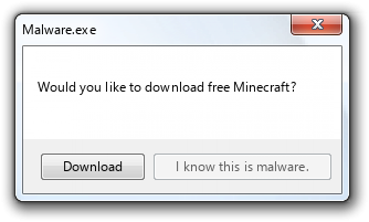 Free Minecraft Malware Blank Meme Template