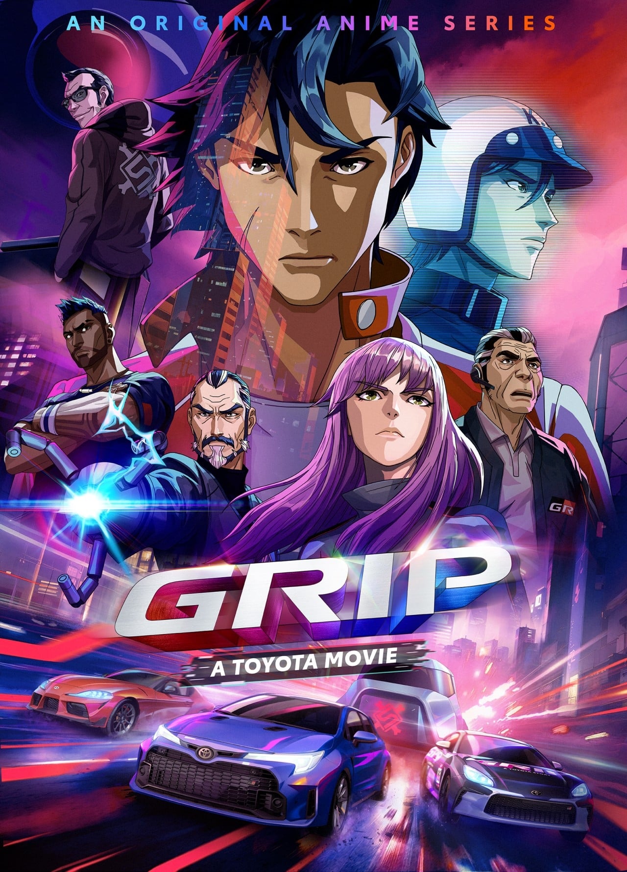 A Toyota Anime Movie: GRIP Blank Meme Template
