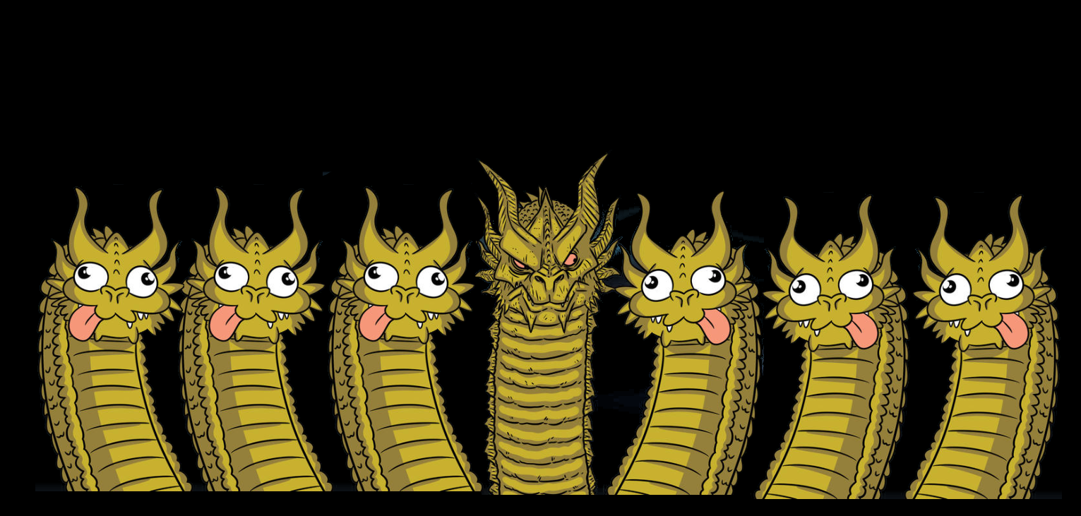 7-headed-dragon Blank Meme Template