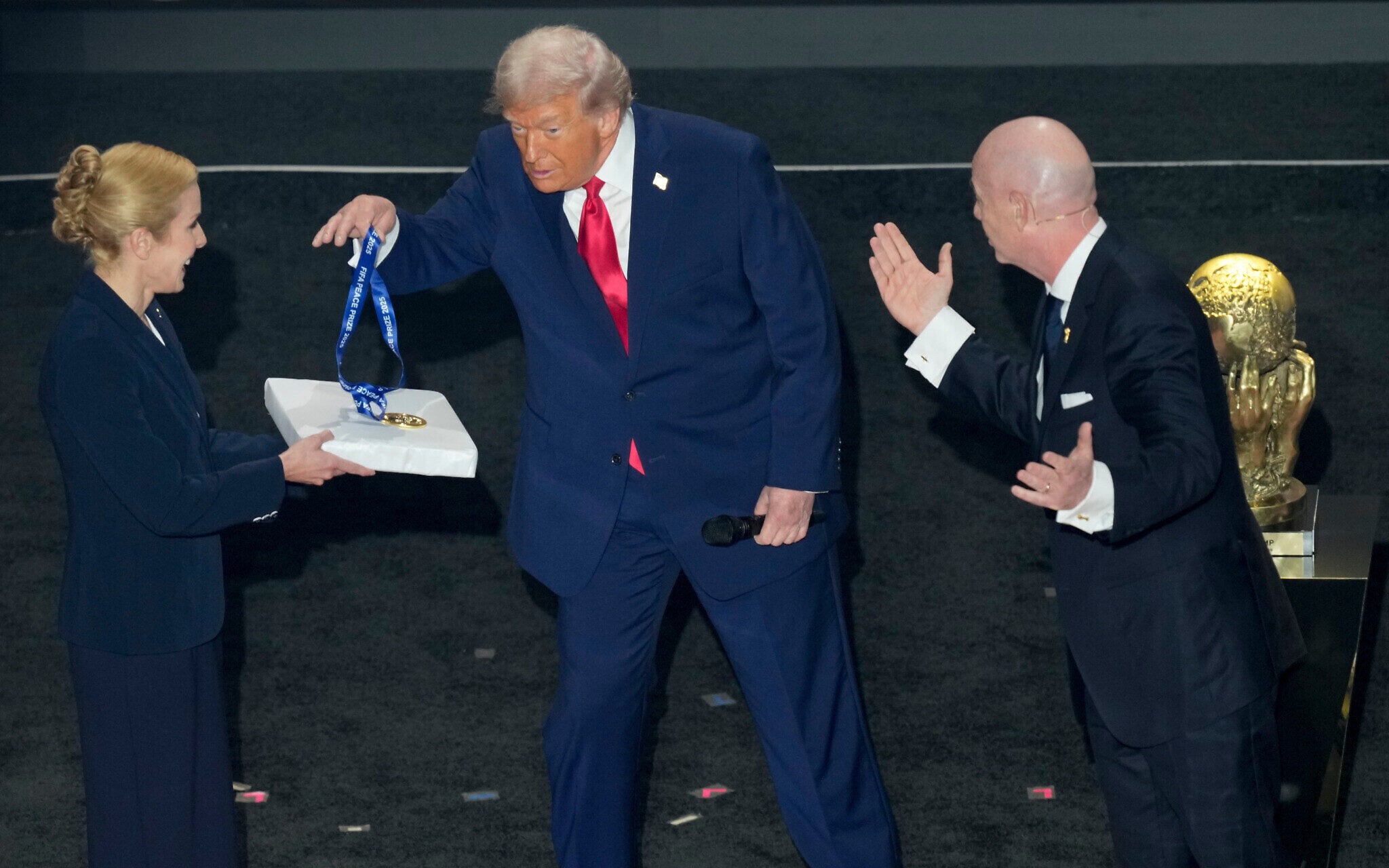Trump FIFA Blank Meme Template