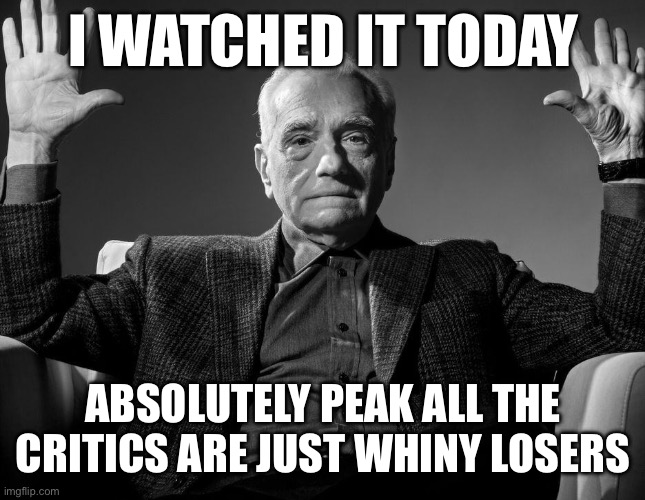 FNaF 2 | I WATCHED IT TODAY; ABSOLUTELY PEAK ALL THE CRITICS ARE JUST WHINY LOSERS | image tagged in absolute cinema | made w/ Imgflip meme maker