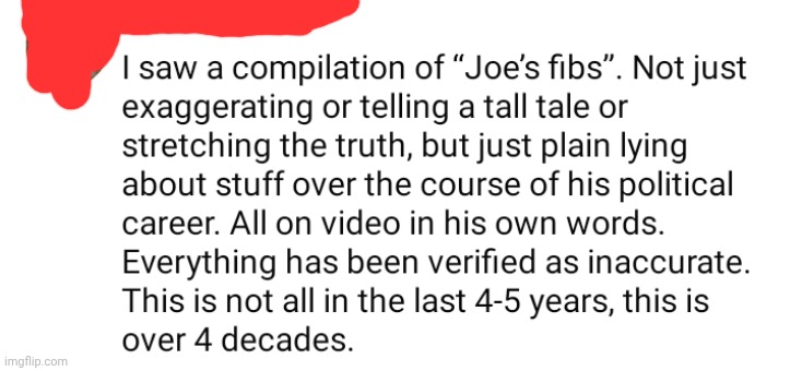 The Serial Liar (2/2) [Side note: I'd love to see this compilation!] | image tagged in joe biden,pathological liar,repost | made w/ Imgflip meme maker