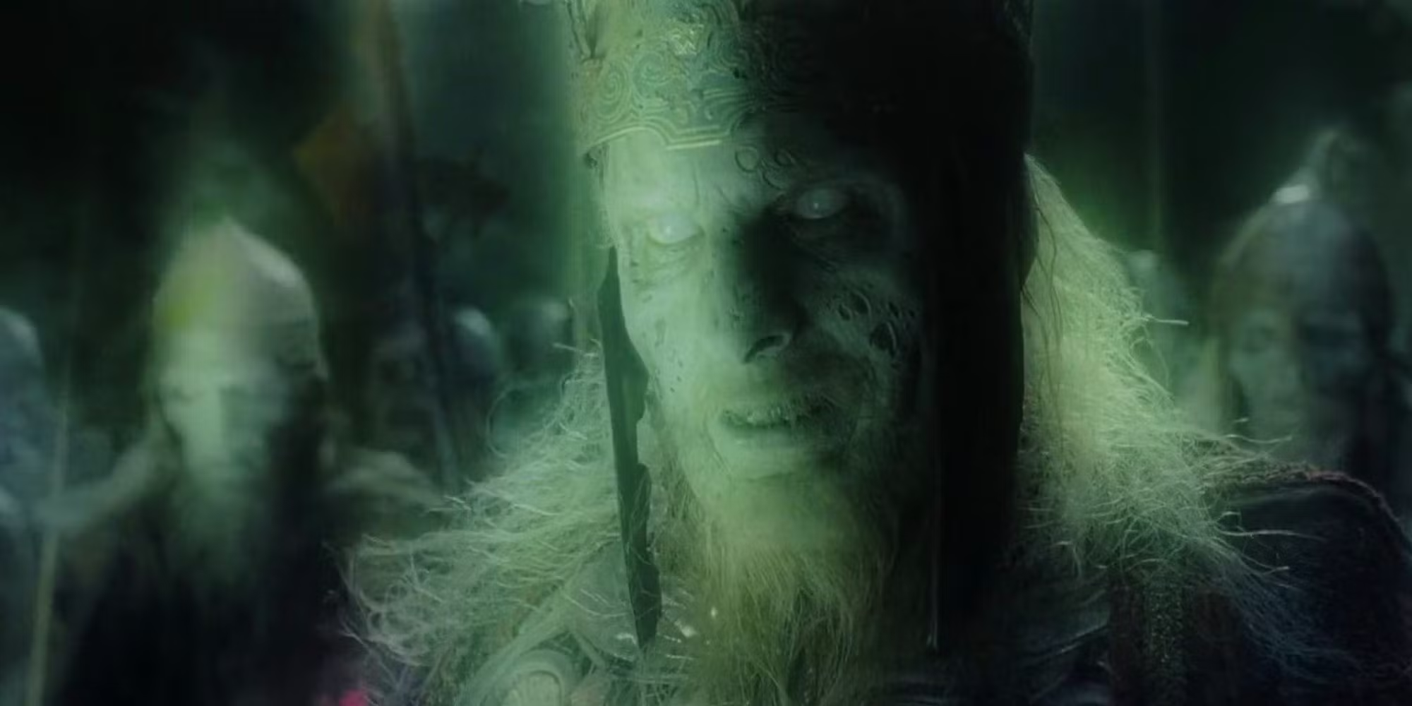 King of the dead from The Lord of the Rings Blank Meme Template