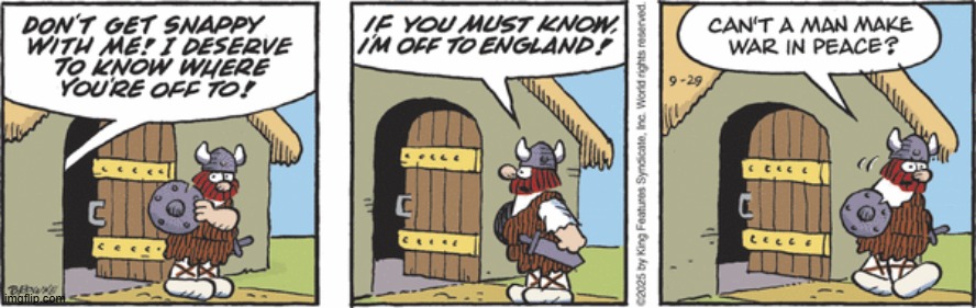 Hagar The Horrible | image tagged in comics | made w/ Imgflip meme maker