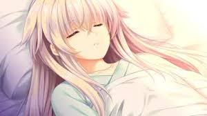 anime girl sleeping Blank Meme Template