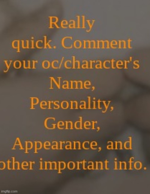 describe the appearance in words so its easier for the ai to understand | made w/ Imgflip meme maker