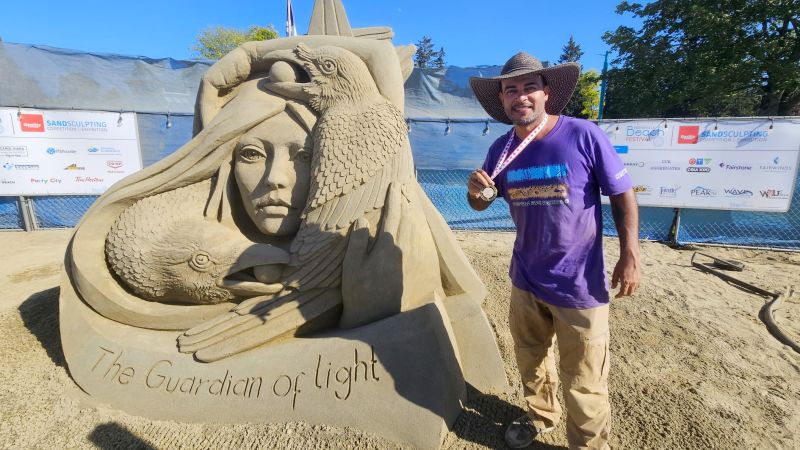 Sandcastle champion Blank Meme Template