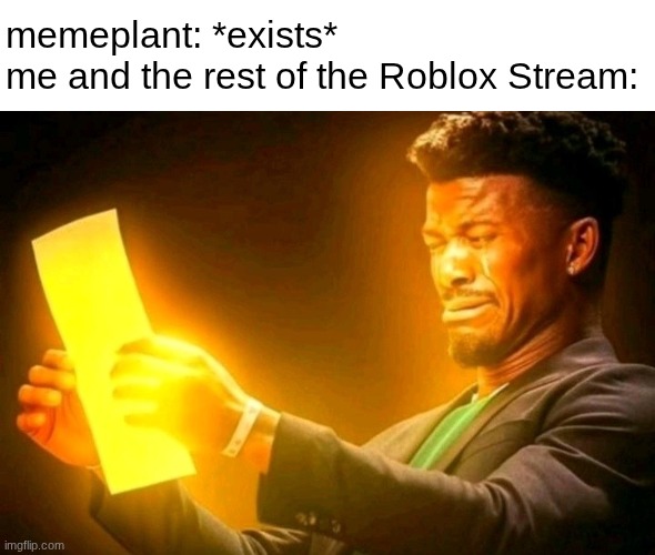 Memeplant is corny | memeplant: *exists*
me and the rest of the Roblox Stream: | image tagged in jimmy butler cringe | made w/ Imgflip meme maker