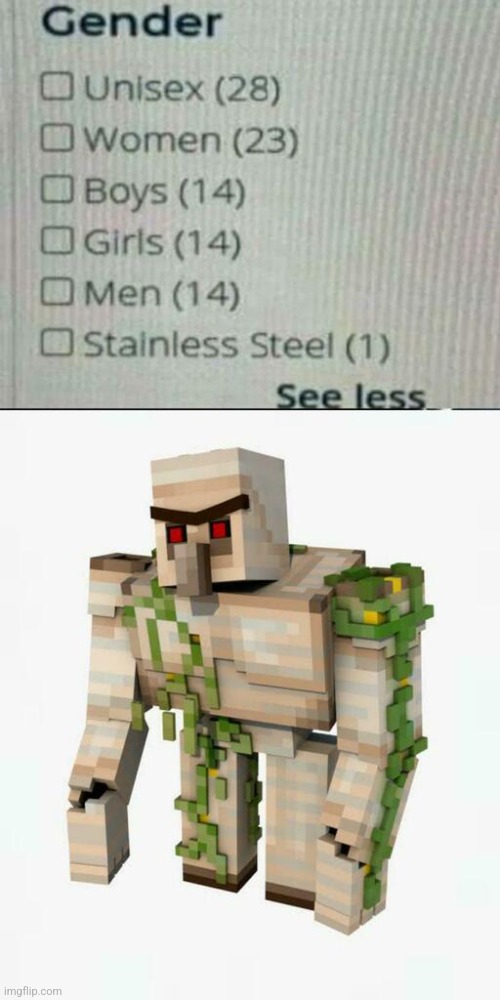 Iron golem be like: | made w/ Imgflip meme maker