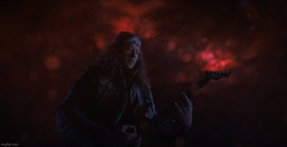Greatest. Scene. EVER!!! | image tagged in eddie munson stranger things master od puppets | made w/ Imgflip meme maker