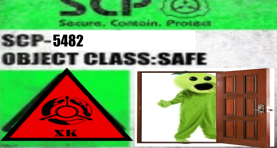 SCP-5482 Blank Meme Template