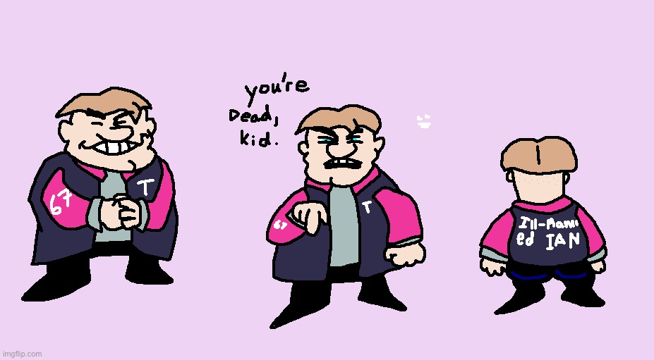 Ill-mannered Ian over here | made w/ Imgflip meme maker