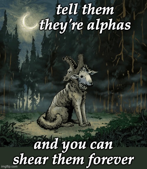 As long as MAGA has an enemy to hate, they'll let themselves be conned | tell them they're alphas; and you can shear them forever | image tagged in sheep in wolf's clothing,maga,idiocracy,grift,con job,trump | made w/ Imgflip meme maker