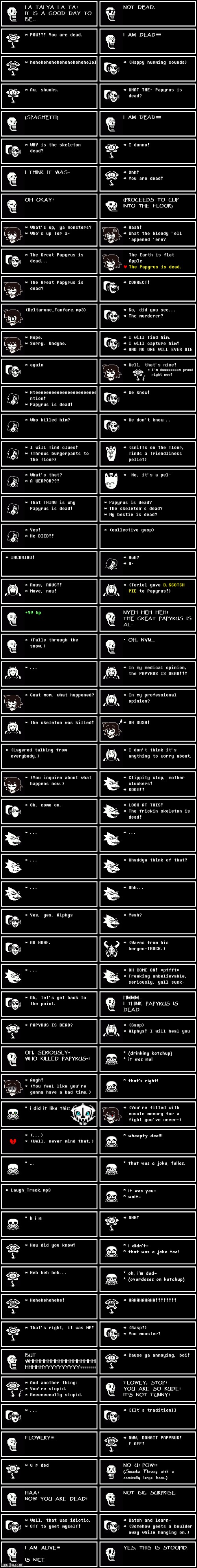 Papyrus is dead (Heavy is dead parody) [I was putting this off for a while] | image tagged in heavy is dead,papyrus,undertale,parody,tf2,team fortress 2 | made w/ Imgflip meme maker