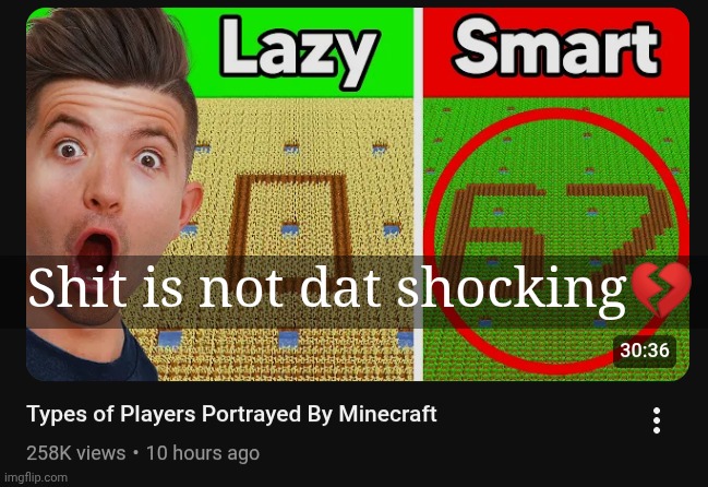 Shit is not dat shocking💔 | made w/ Imgflip meme maker