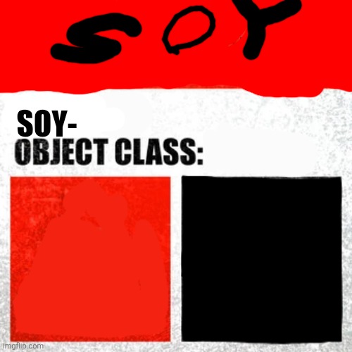 SOY keter Blank Meme Template