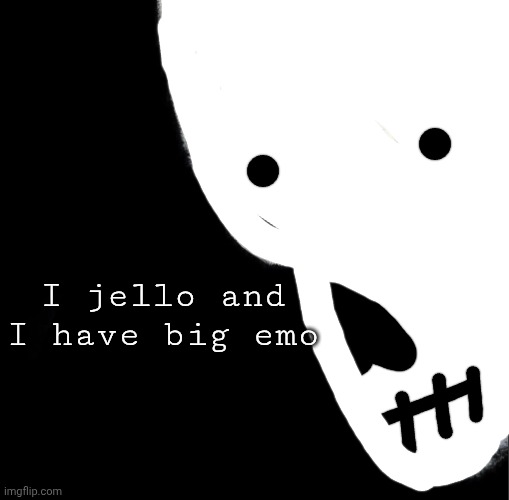 Sac of rice | I jello and I have big emo | image tagged in sacrifice | made w/ Imgflip meme maker