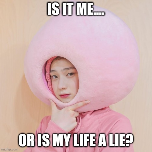 IS IT ME.... OR IS MY LIFE A LIE? | made w/ Imgflip meme maker