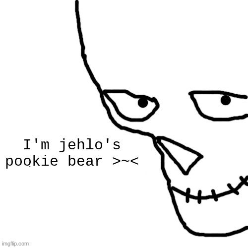 bar of ice | I'm jehlo's pookie bear >~< | image tagged in bar of ice,help | made w/ Imgflip meme maker