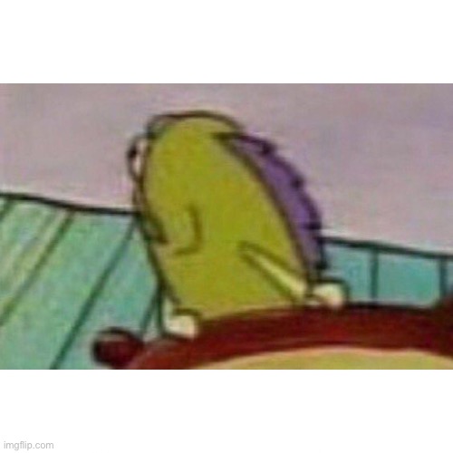 image tagged in fish looking back | made w/ Imgflip meme maker