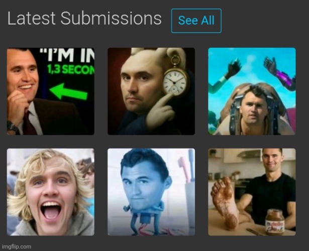 ik WE all gooned to my latest submissions | made w/ Imgflip meme maker