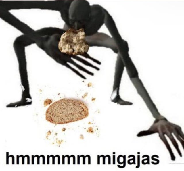 Mmm migajas Blank Meme Template