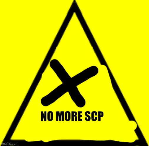 No more SCP Blank Meme Template