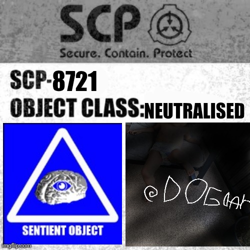 SCP-8721 Blank Meme Template