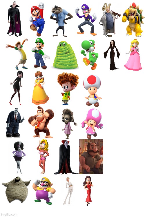 Hotel Transylvania Mario | image tagged in hotel transylvania,mario,super mario bros,nintendo,sony pictures animation | made w/ Imgflip meme maker