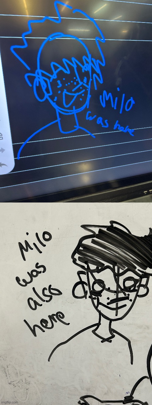 More drawings of my awesome self | image tagged in wawa | made w/ Imgflip meme maker