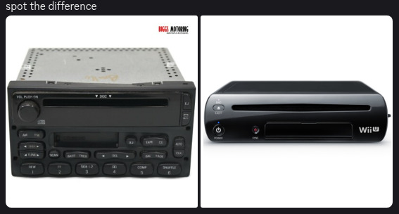 image tagged in shitpost,nintendo,ford,car stereo,wii u,ford ranger | made w/ Imgflip meme maker