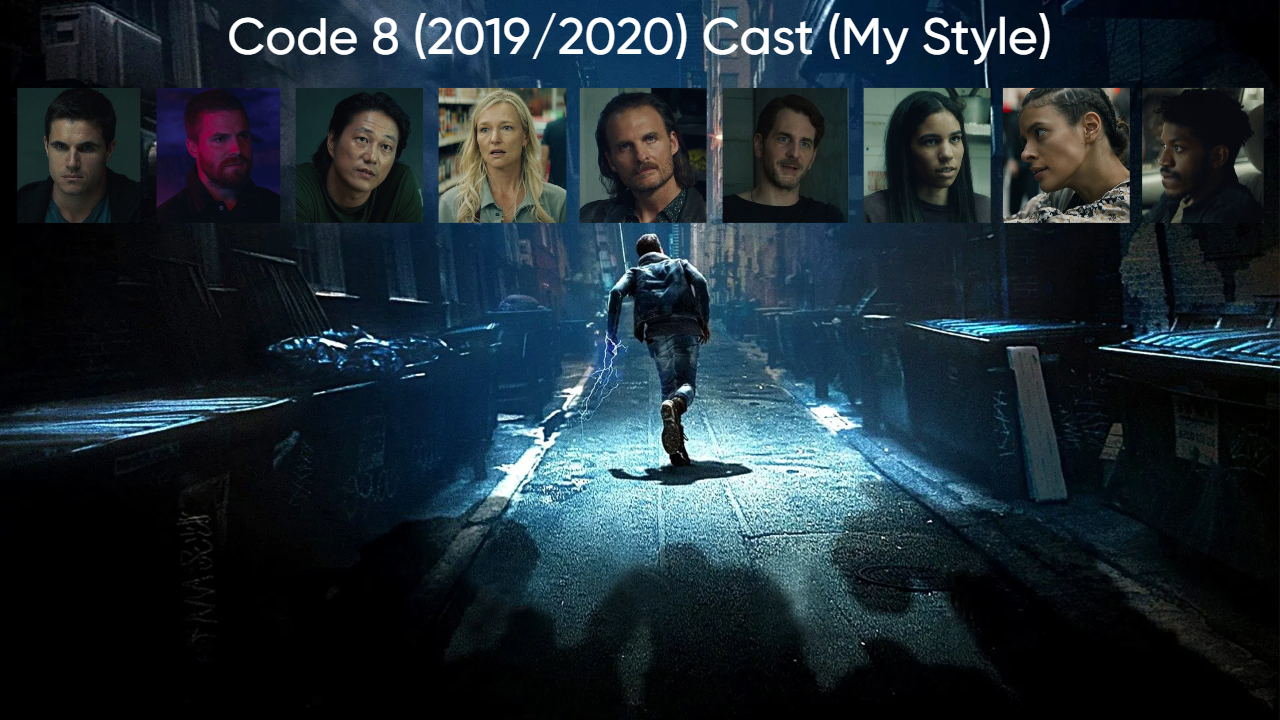 Code 8 (2019/2020) Cast (My Style) Blank Meme Template