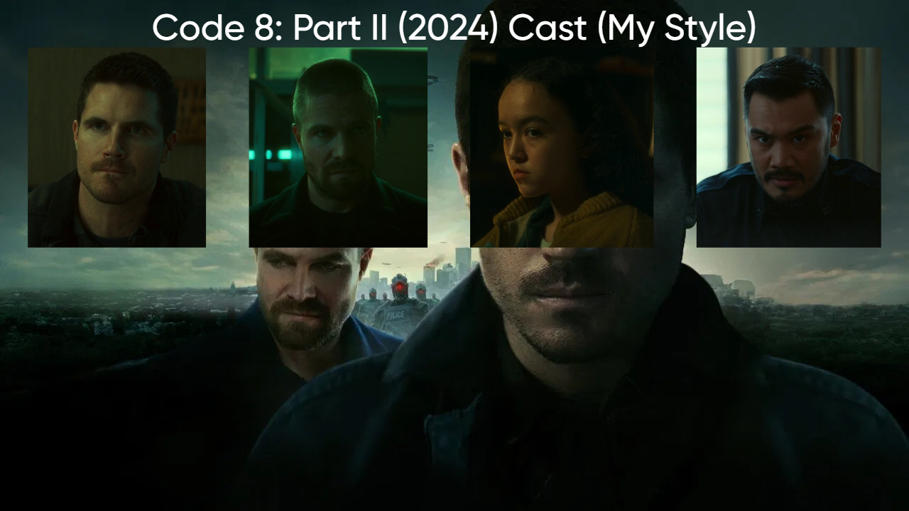 Code 8: Part II (2024) Cast (My Style) Blank Meme Template