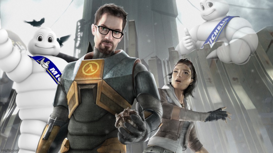 Half-Life 3 got leaked. | image tagged in halflige3 | made w/ Imgflip meme maker