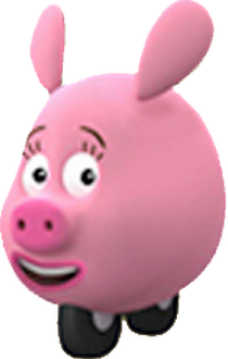 Zooter the pig piglet Blank Meme Template