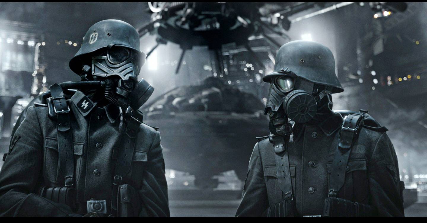 nazis on the moon Blank Meme Template