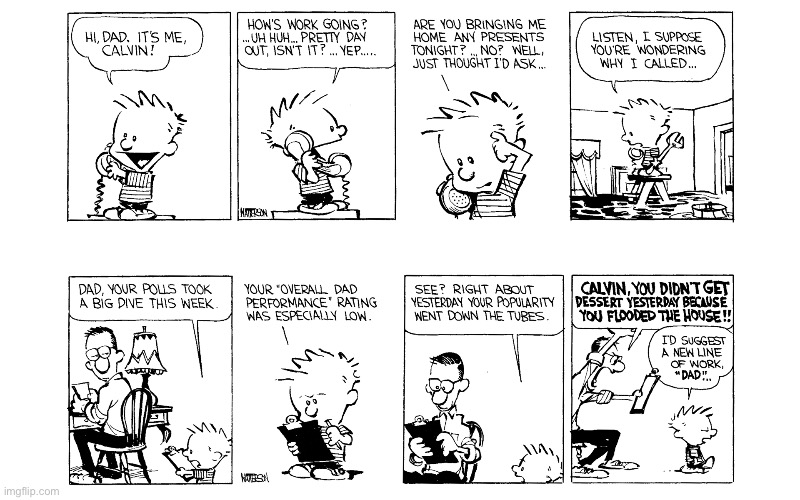 image tagged in calvin and hobbes,comics | made w/ Imgflip meme maker